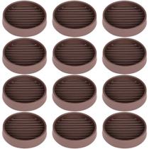 Almofadas de móveis VOCOMO, 2,5 polegadas, redondas, de borracha antiderrapante, 12 unidades