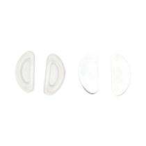 Almofadas de Nariz de Silicone Antiderrapantes para Óculos – Adesivo Fino e Resistente