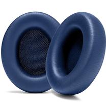 Almofadas de ouvido de couro PU azul marinho extra grosso WC Studio Pro