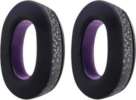 Almofadas de ouvido de espuma viscoelástica para fones de ouvido PX8 PX7 S2 - preto e roxo Almofadas de ouvido de espuma viscoelástica para fones de ouvido PX8 PX7 S2 - preto e roxo