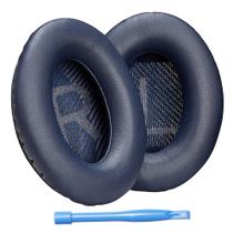 Almofadas de ouvido de reposição AHG QC35/QC35 ii para Bose QC35 Blue