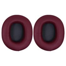 Almofadas de ouvido de reposição para Skullcandy Crusher Wireless/EVO/ANC Hesh 3/EVO/ANC, fones de ouvido, almofadas de fone de ouvido, capas de ouvido para fones de ouvido também servem para fones de ouvido sem fio Skullcandy Venue (cor de vinho)