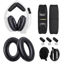 Almofadas de ouvido e almofada de arco Voarmaks para headset Bose A20 Almofadas de ouvido e almofada de arco Voarmaks para headset Bose A20