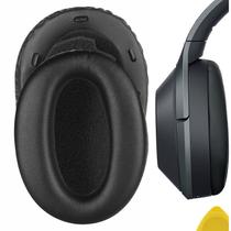 Almofadas de Ouvido Geekria QuickFit Protein Leather para Sony WH1000XM2 e MDR-1000X