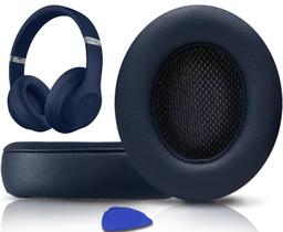 Almofadas de ouvido para fones de ouvido SoloWit Studio 2 & 3 Memory Foam Navy