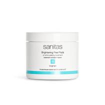 Almofadas de peeling esfoliantes Sanitas Skincare Brightening 50 Pads