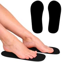 Almofadas de pés em spray bronzeadas CHNELSS Professional, 30 pares, pretas