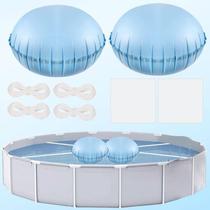 Almofadas de piscina Waybas de 4 pés de diâmetro para piscinas acima do solo x2
