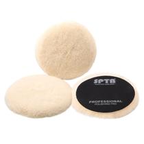 Almofadas de polimento SPTA Wool 150 mm para polidor de carro de 6 polegadas