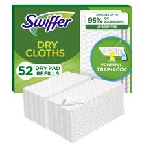 Almofadas de recarga para Swiffer Sweep + Mop, limpador de piso, 52 quilates