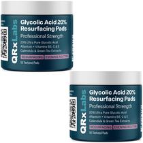 Almofadas de Reposição com Ácido Glicólico QRxLabs 20% - Vitaminas B5, C e E
