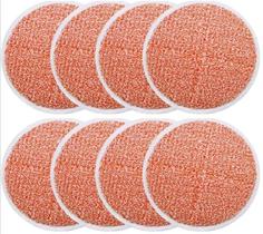 Almofadas de reposição para Bissell Spinwave Mop, pacote com 8 unidades BeiLan Almofadas de reposição para Bissell Spinwave Mop, pacote com 8 unidades BeiLan
