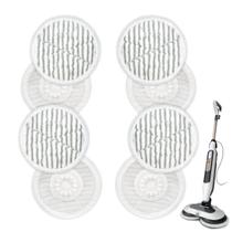 Almofadas de reposição para mop a vapor VIEWALL compatíveis com Shark, kit com 8 unidades Almofadas de reposição para mop a vapor VIEWALL compatíveis com Shark, kit com 8 unidades