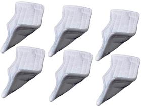 Almofadas de reposição para Shark Steam Mop MTP 6 PCS - brancas