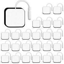 Almofadas de reposição TENS Unit Molufeibe, sem látex, 24 unidades, 2x2cm