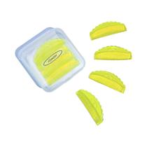 Almofadas de Silicone para Cílios C Curl Lomansa - 4 Pares com Varinhas Adesivas