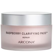 Almofadas de toner ARCONA Raspberry Clarifying com ácido salicílico (45 pastilhas)