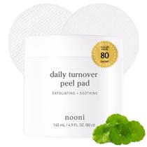 Almofadas de toner facial NOONI, esfoliantes de ácido glicólico, 80 pastilhas Almofadas de toner facial NOONI, esfoliantes de ácido glicólico, 80 pastilhas