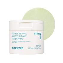 Almofadas de toner innisfree Daily Gentle Retinol Salicílico Acne