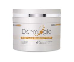 Almofadas de tratamento da acne Dermlogic com ácido glicólico, láctico e salicílico