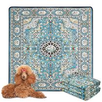 Almofadas de treinamento para cães Qeils, pacote com 2, 122 x 122 cm, laváveis, à prova de vazamentos