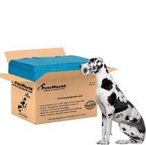 Almofadas de treinamento PETSWORLD Giant Potty 150 unidades para cães
