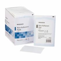 Almofadas de vestir não aderentes McKesson Sterile 7x10cm 1200 ct Almofadas de vestir não aderentes McKesson Sterile 7x10cm 1200 ct