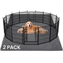 Almofadas de xixi laváveis FURWEY Extra Large 72x72cm para cães, pacote com 2