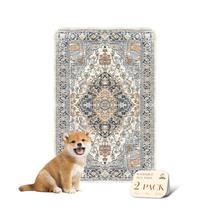 Almofadas de xixi laváveis nunubaby para cães, antiderrapantes, à prova de vazamentos