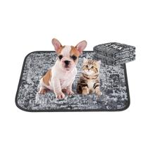 Almofadas de xixi laváveis Qeils para cães, pacote com 2 unidades, 45x60cm, superabsorventes