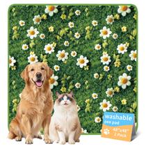 Almofadas de xixi laváveis Verdasun ultra-absorventes 48x48cm, pacote com 2 Almofadas de xixi laváveis Verdasun ultra-absorventes 48x48cm, pacote com 2