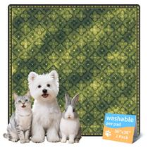 Almofadas de xixi laváveis Verdasun ultraabsorventes 91x91cm, pacote com 2 Almofadas de xixi laváveis Verdasun ultraabsorventes 91x91cm, pacote com 2