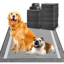 Almofadas de xixi para cães MIZOK Charcoal Large 71,1x86,4 cm (40 unidades) Almofadas de xixi para cães MIZOK Charcoal Large 71,1x86,4 cm (40 unidades)