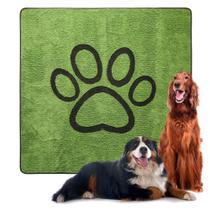 Almofadas de xixi reutilizáveis para cães Qeils, superabsorventes, 72 x 72 cm, 1 pacote