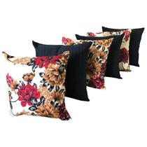 Almofadas Decorativas Com 6 Unidades Quarto Sala Com Ziper e Refil de Silicone Almofadas Decorativas Com 6 Unidades Quarto Sala Com Ziper e Refil de Silicone