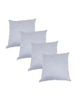 Almofadas Decorativas Kit com 4 Almofadas Cheias 100% algodão Escolha a Cor