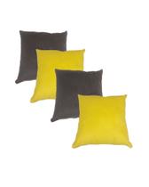 Almofadas Decorativas Kit com 4 Almofadas Cheias - Escolha a cor!