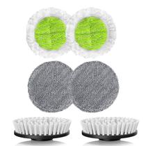 Almofadas e cabeças de escova de reposição Qimedo 4 almofadas 2 cabeças Almofadas e cabeças de escova de reposição Qimedo 4 almofadas 2 cabeças