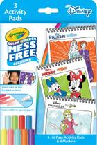 Almofadas e marcadores de atividades, pacote com 3 Crayola Disney Color Wonder