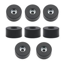 Almofadas isoladoras de compressor de ar, pacote com 8 pés de borracha de reposição