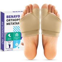 Almofadas Metatarsais Ortopédicas BENAYO em Gel para a Região da Bola do Pé Almofadas Metatarsais Ortopédicas BENAYO em Gel para a Região da Bola do Pé