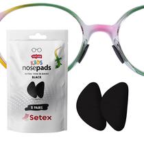 Almofadas nasais de óculos Setex Gecko Grip 0,6 mm antiderrapantes para crianças