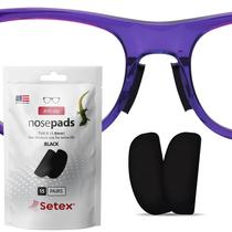 Almofadas nasais de óculos Setex Gecko Grip com 1,8 mm de espessura (15 pares)
