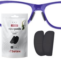 Almofadas nasais de óculos Setex Gecko Grip com 1,8 mm de espessura (5 pares)