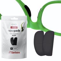 Almofadas nasais de óculos Setex Gecko Grip ultrafinas de 0,6 mm (5 pares)