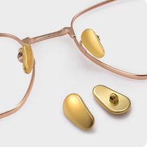 Almofadas nasais de titânio TORWOL 2 pares acabamento dourado Almofadas nasais de titânio TORWOL 2 pares acabamento dourado