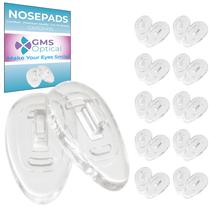 Almofadas nasais GMS Optical Push-in Tear Drop Silicone 15 mm 10 pares