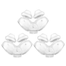 Almofadas Nasais ZYG AirFit P10 Silicone Macio 3 Unidades Grande