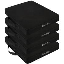 Almofadas para assento Kirvoita 4 unidades impermeáveis 42 x 33 x 5 cm Almofadas para assento Kirvoita 4 unidades impermeáveis 42 x 33 x 5 cm
