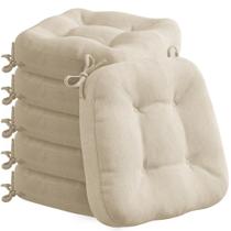 Almofadas para Cadeira Codi Espuma Viscoelástica Antiderrapante 42x42x9cm Pacote com 6